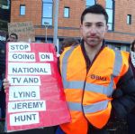 Junior Doctors Strike at Salford Royal Hospital